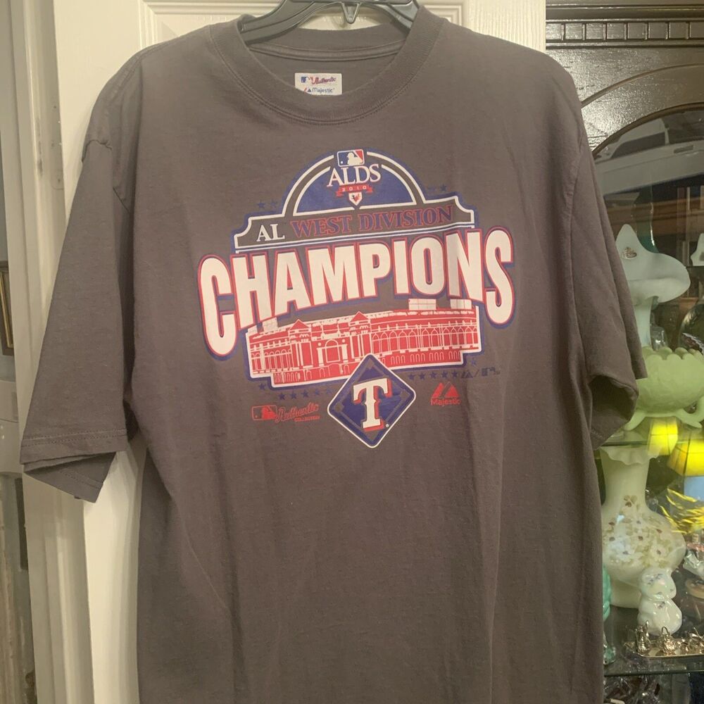 AL West Division Champions 2010 Texas Rangers Shirt